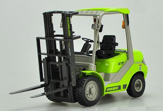 Green 1:20 Scale Diecast Zoomlion Forklift Truck Model [FT01T029 ...